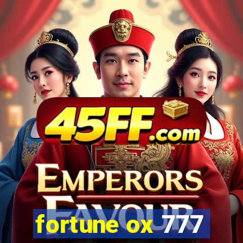 fortune ox 777